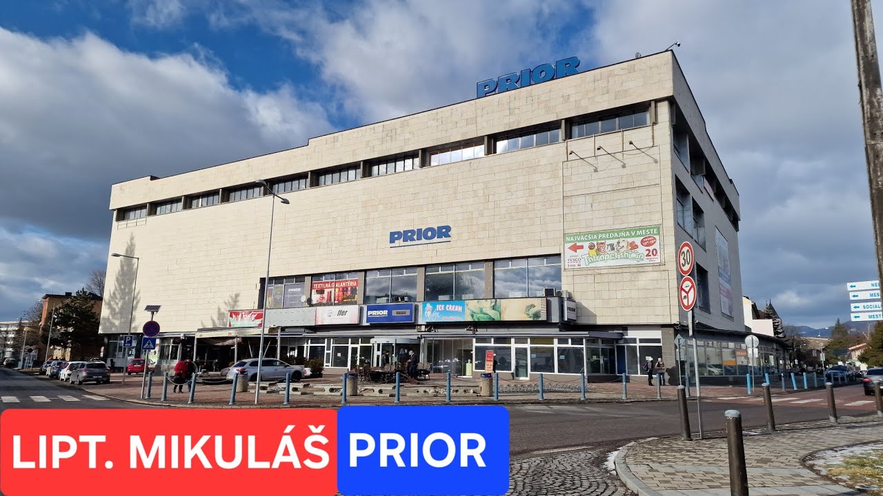 LEGENDÁRNY OBCHODNÝ DOM PRIOR V LIPT.  MIKULÁŠI KONČÍ...!!!