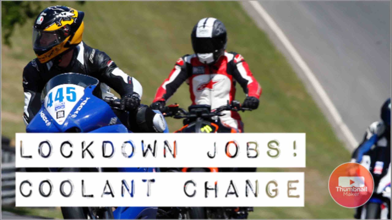 Yamaha R6 2003-2005 5SL Coolant change
