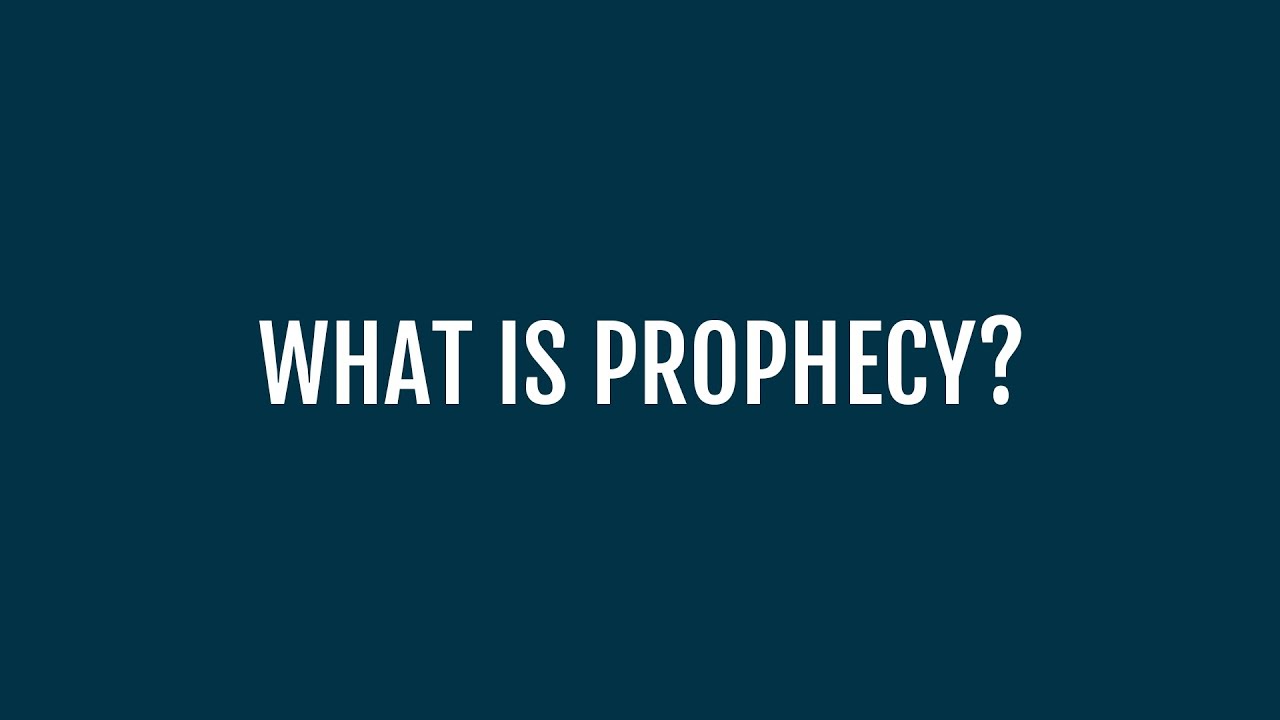 What is Prophecy?