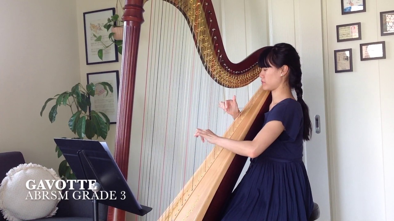 Gavotte (from Automates), Bernard Andres (ABRSM Grade 3 Harp)