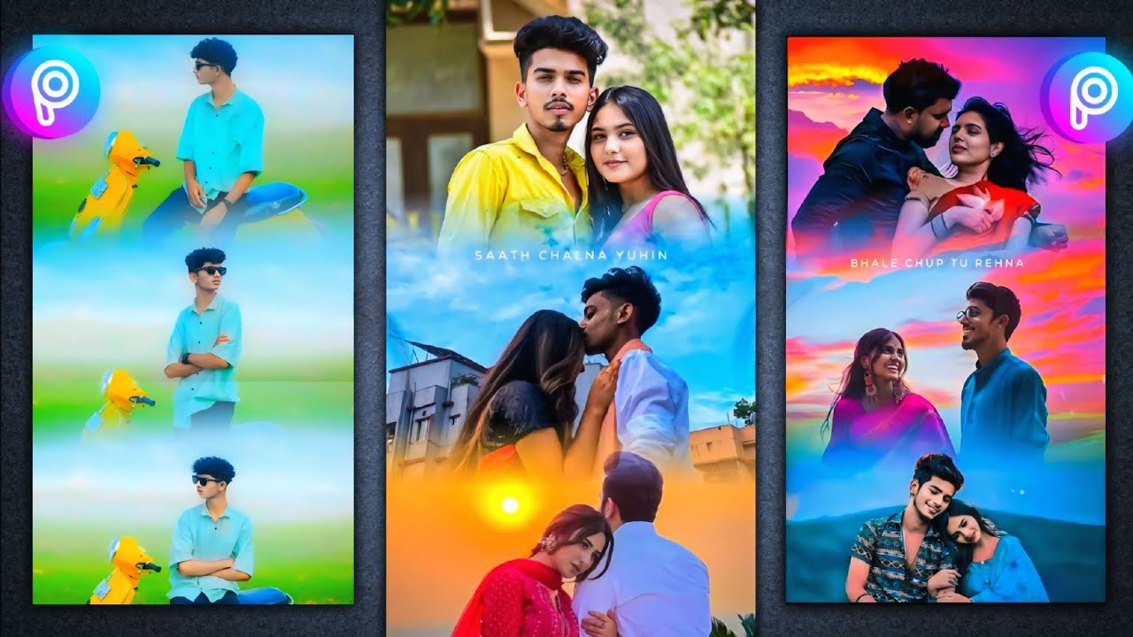 Trending 3 Layer Photo Editing PicsArt Tutorial💥 | Easy 3 Layer Editing for Instagram