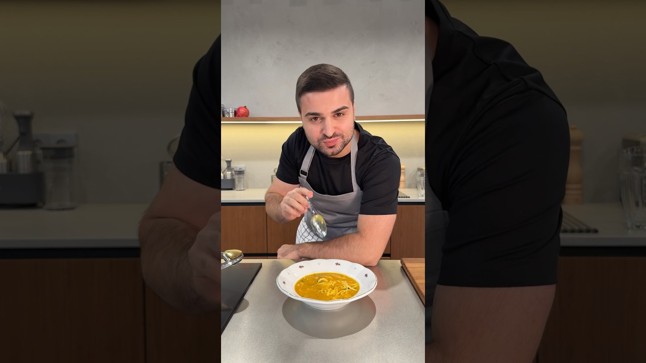 Белковый чечевичный суп