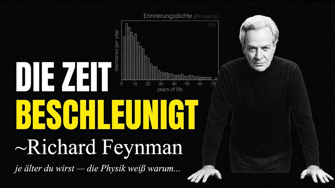 Mit dem Alter vergeht die Zeit schneller &mdash; und die Physik wei&szlig; warum | Richard Feynman