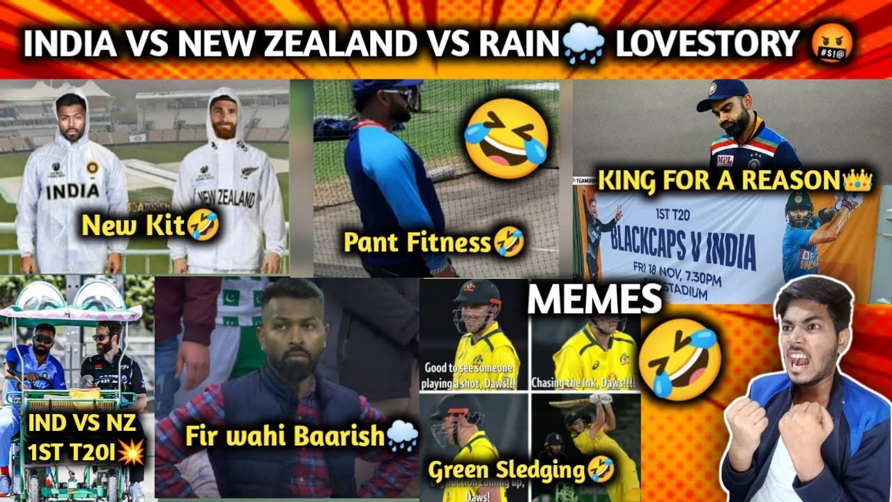INDIA  VS NEW ZEALAND VS RAIN 🌧| IPL 2023 MEMES 🤣BY&nbsp;CRICFANSTER