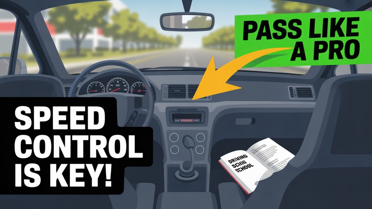 How Speeding Can Fail Your Driving Test Fast! #drivingtest #drivetest #roadtest