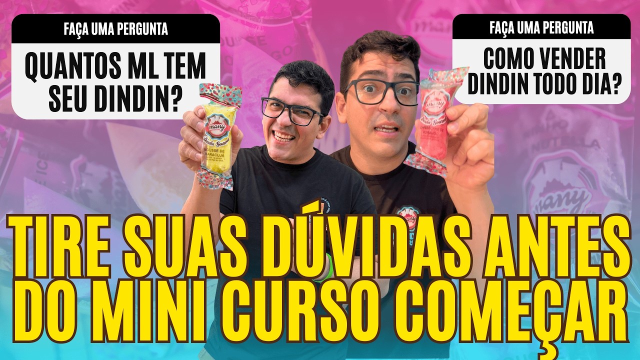 13ª live: Perguntas e Respostas – Tire sua dúvida antes do Mini Curso começar!