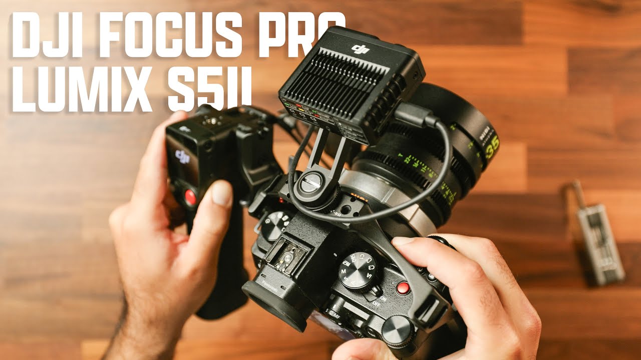 Mounting DJI FOCUS PRO on Lumix S5II
