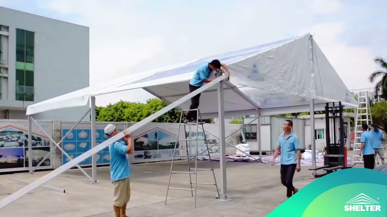 How to Set Up a Clear Span Tent: Fast, Modular, and Versatile!