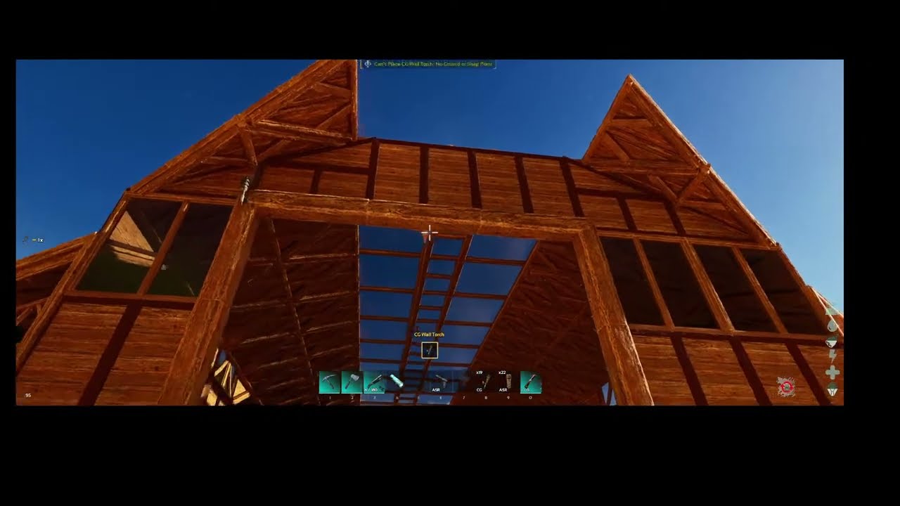 Ark Ascended building dino pen pt4 (Arkitect Structures Remastered)