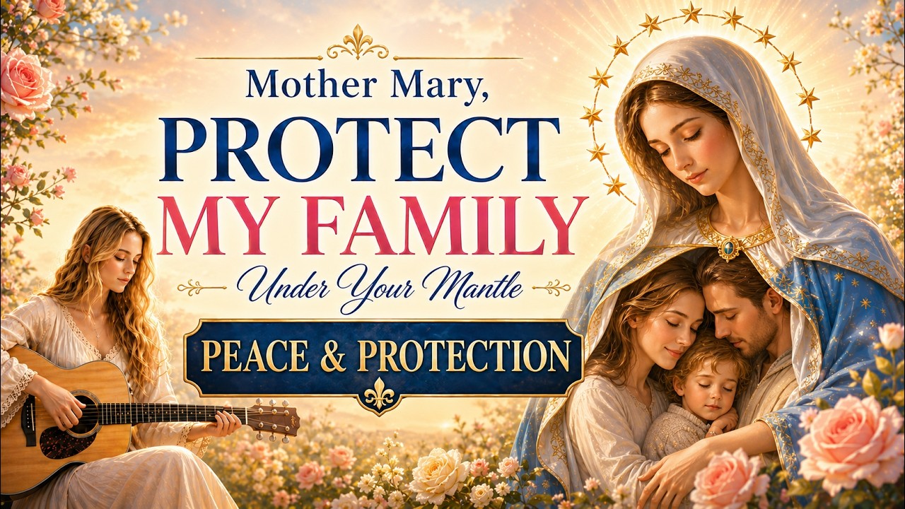 Mother Mary, Protect My Family Under Your Mantle 🕊️ Healing Marian Songs for Peace and Protection