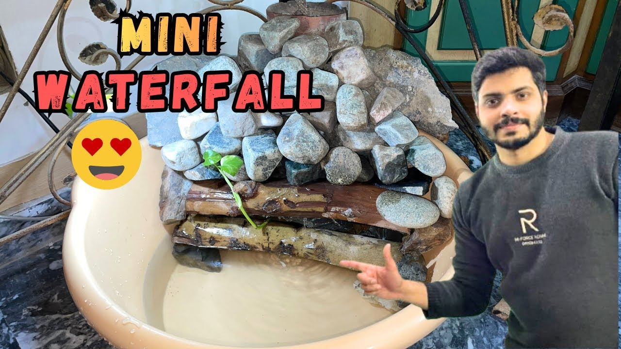 I Built a Mini Waterfall in My Fish Room 😍 | Complete Setup - creatures and me
