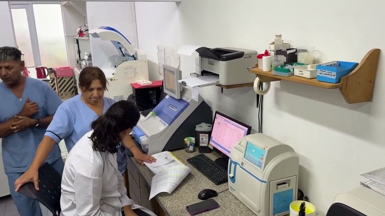 Obras en el Hospital Municipal San Andrés
