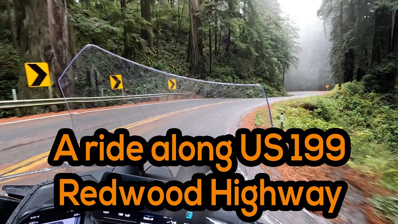 Redwood Highway US 199, the ride of a lifetime!