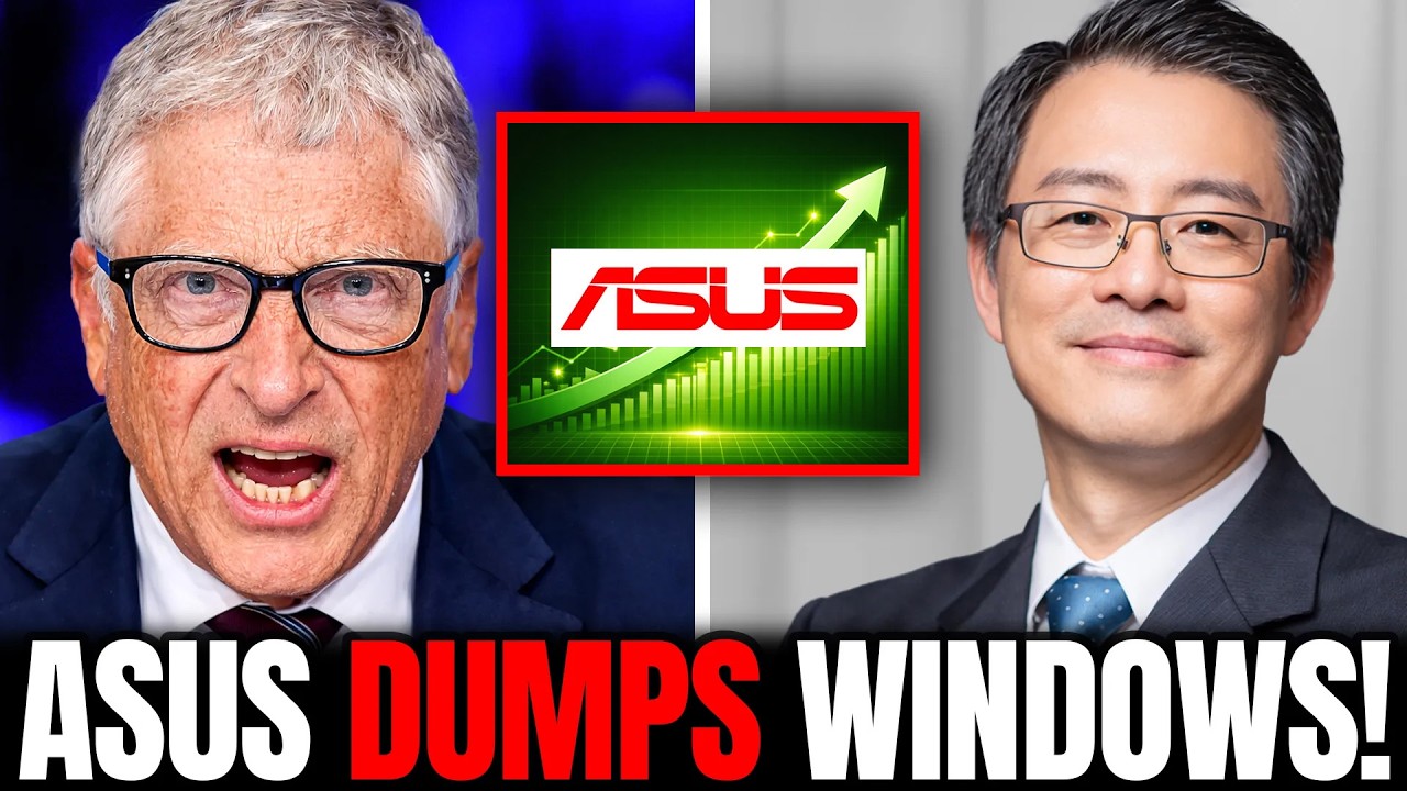 Bill Gates FURIOUS As ASUS DITCHES Microsoft For Linux!