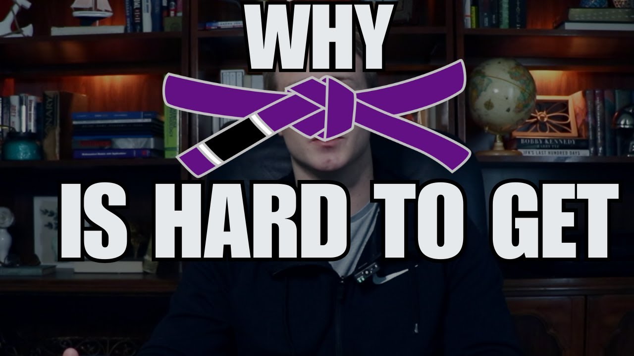 Why Getting A Jiu Jitsu Purple Belt Takes So Long