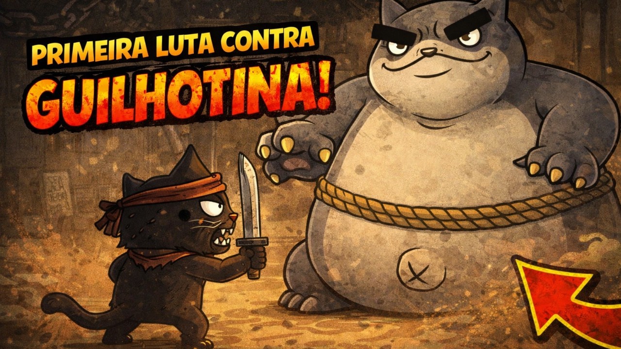 ENFRENTEI O CHEFÃO GUILHOTINA PELA PRIMEIRA VEZ 😱 | Mewgenics