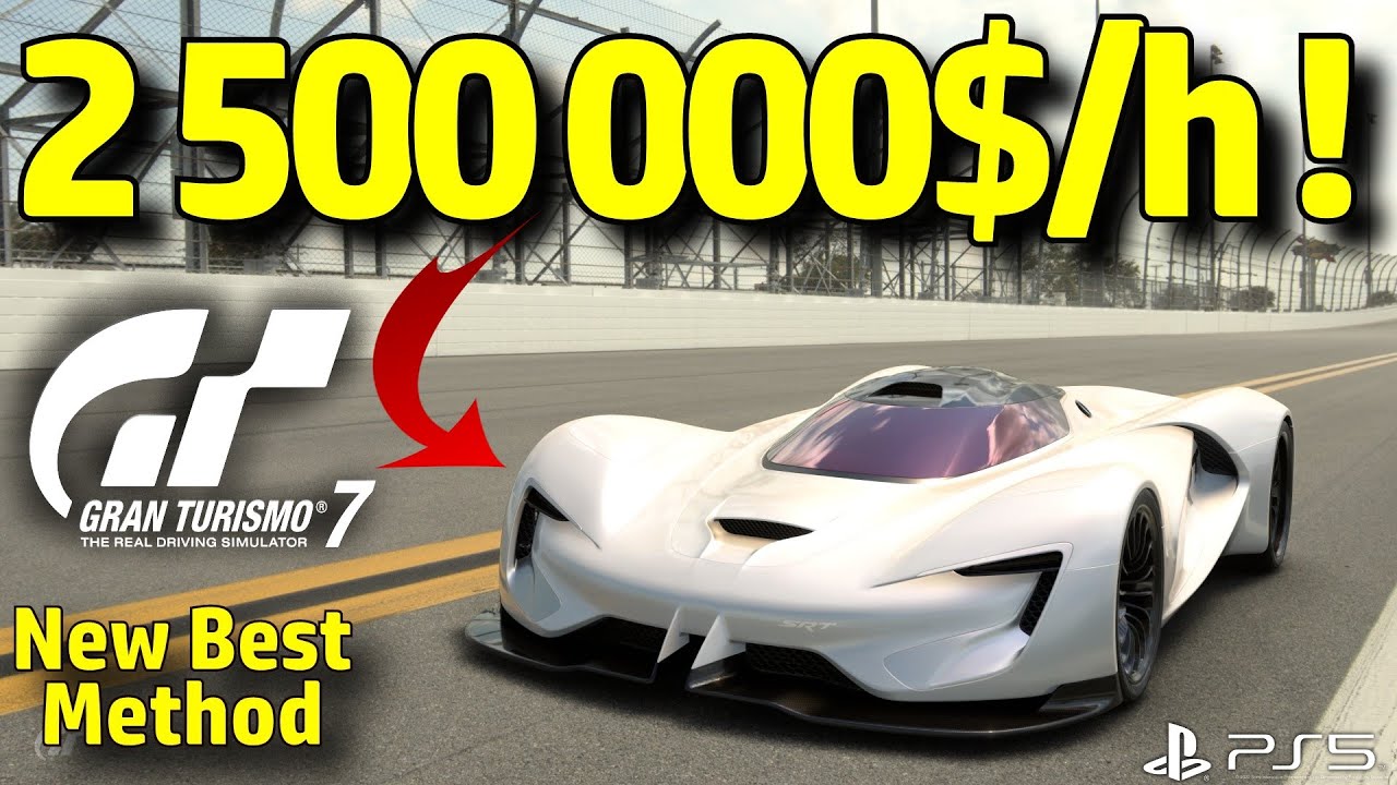 GRAN TURISMO 7: ARGENT FACILE et RAPIDE ! (nouvelle technique) GLITCH !