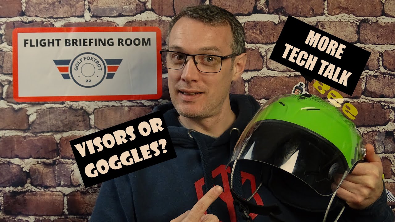 Paramotor Visors or goggles? Eye protection while flying!!