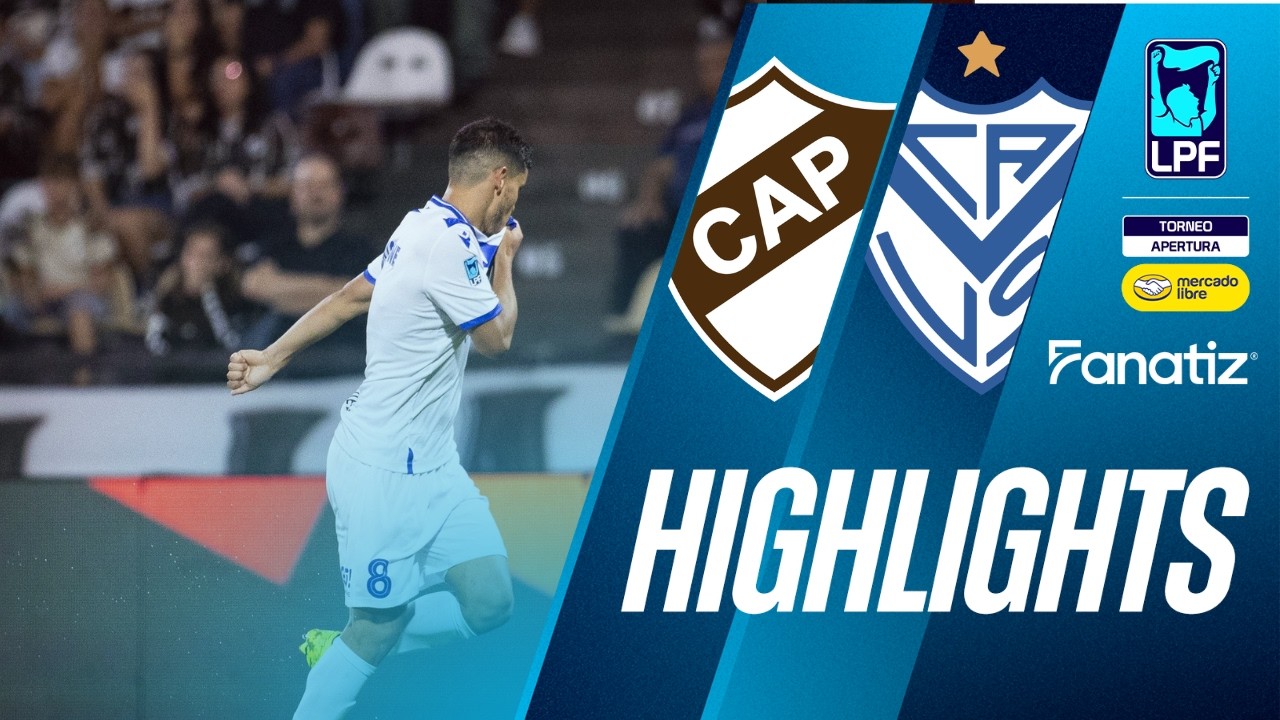 Platense vs V&eacute;lez Sarsfield (0-2) - Game Highlights | #TorneoApertura2026