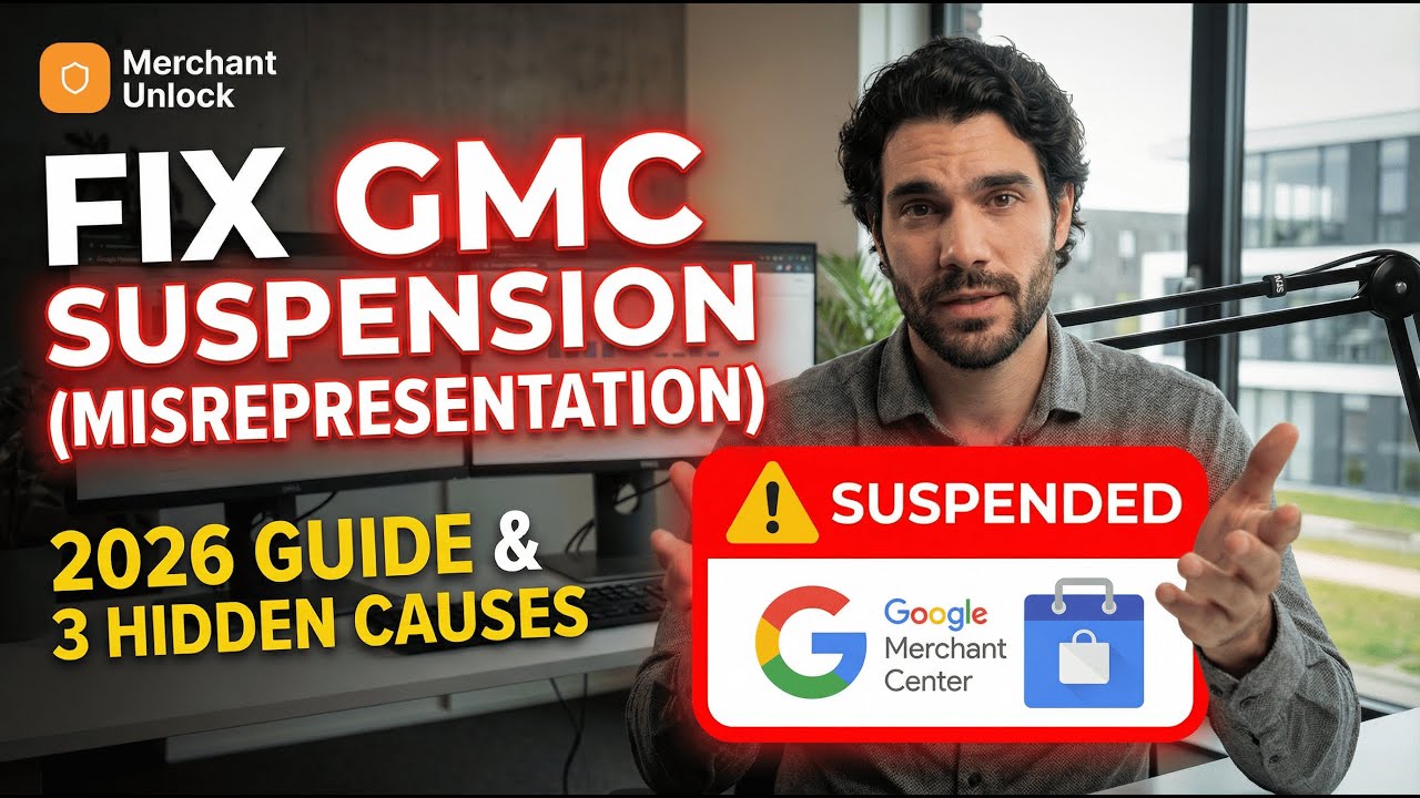 Google Merchant Center Misrepresentation: How to Fix it in 2026 for E-commerce ?