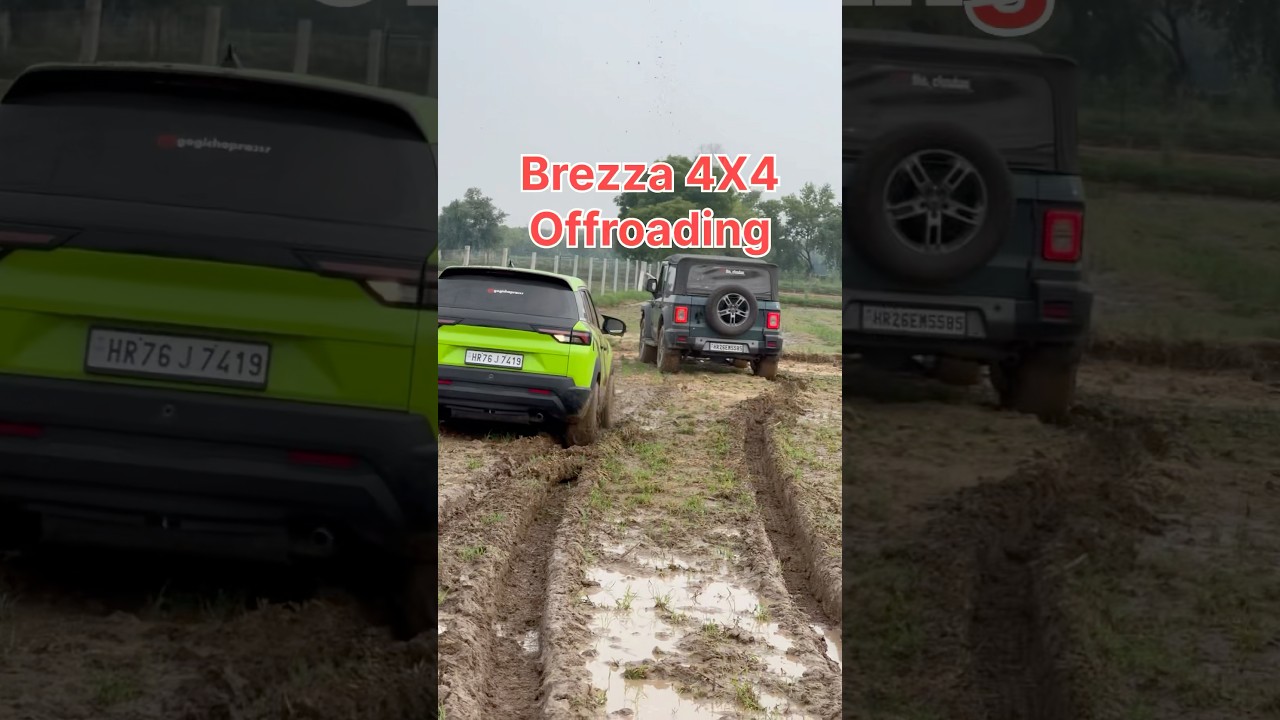 Maruti Brezza 4X4&hellip;.#youtubeshorts #shorts #short #youtube #ytshorts #thar #trending #maruti #brezza