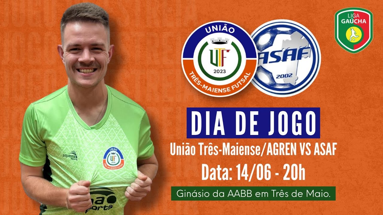 UNIÃO TRÊS-MAIENSE/AGREN X ASAF - 1ª RODADA - GAUCHÃO SÉRIE C 2025 | JOGO COMPLETO