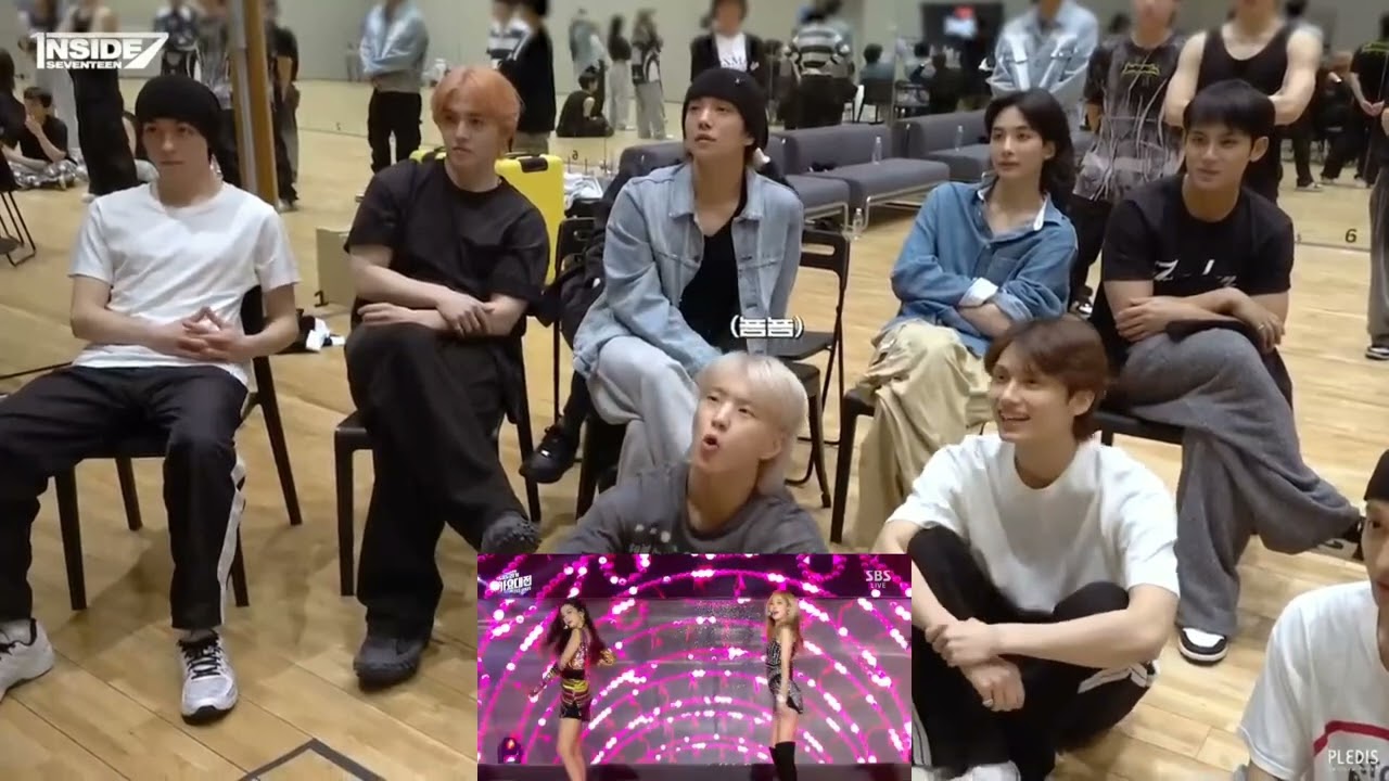 Seventeen reaction to Blackpink|| Jennie Solo +(DDU- DU DDU-DU) + 'Forever Young'
