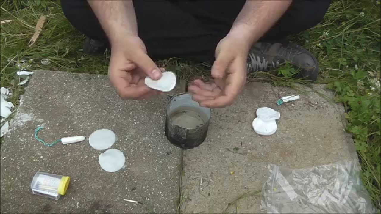 - DIY - WaxPads und wasserfeste Streichhölzer