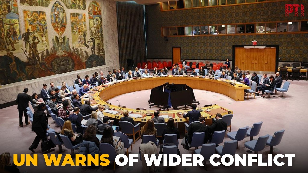 UN Secretary-General Antonio Guterres condemns US-Israeli strikes on Iran at Security Council