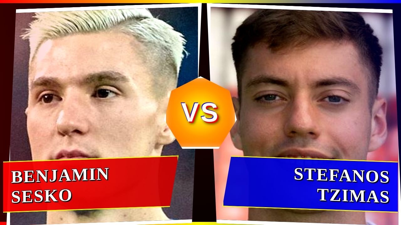 Benjamin Sesko vs Stefanos Tzimas - Who's Better? ⚽