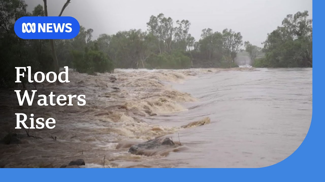 Flood waters rise in north Queensland with rural towns expected to be cut off | ABC NEWS