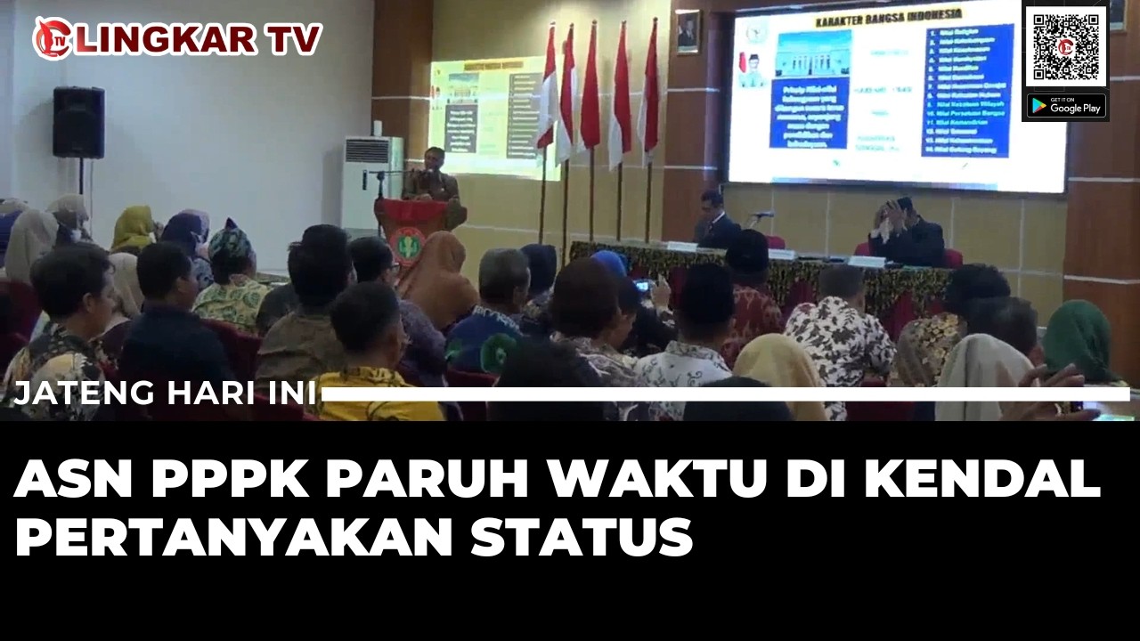 ASN PPPK PARUH WAKTU DI KENDAL TUNTUT KEJELASAN STATUS DAN GAJI