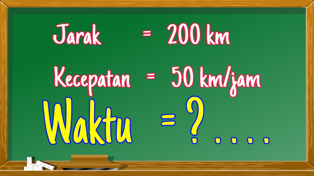 Cara Menghitung Waktu. #Part 1, Materi Kecepatan Jarak dan Waktu