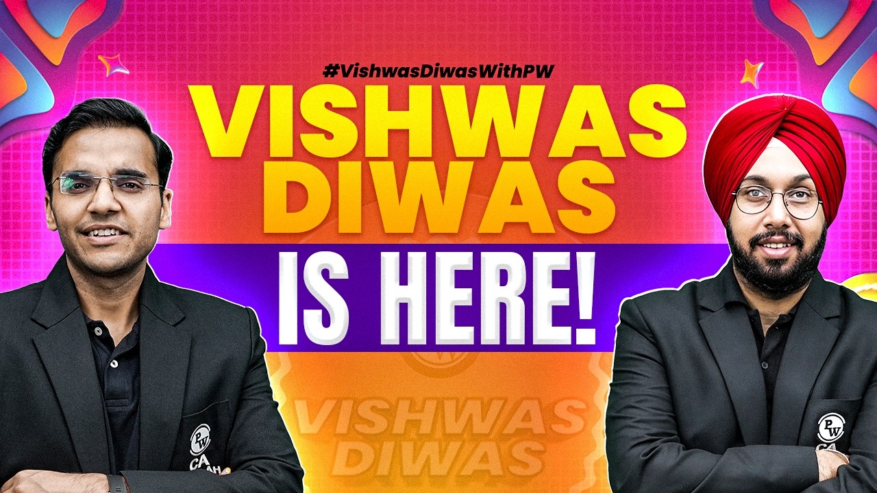 Biggest CA Inter Offer of the Year! Vishwas Diwas by PW | Enroll Before 10 March