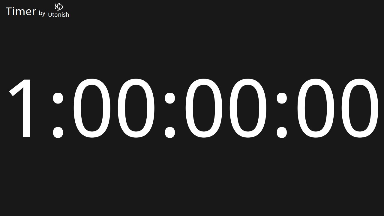 1 Day Countup Timer