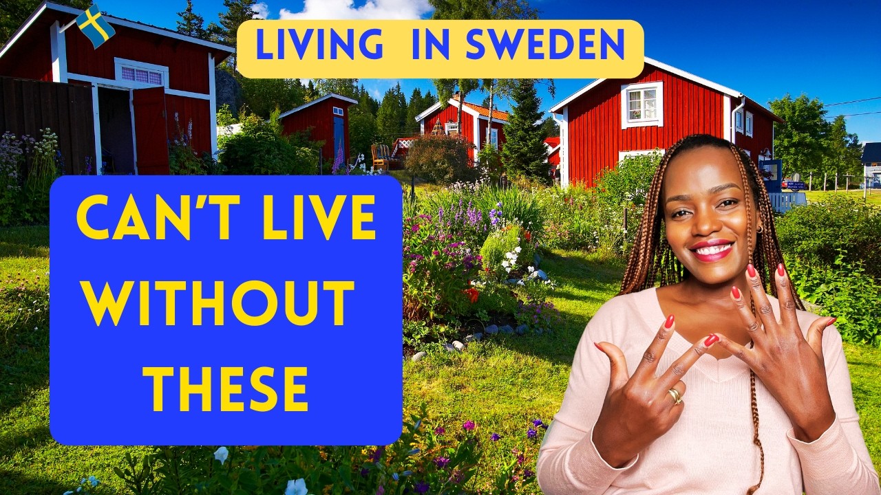 8 Essentials I Can't Live Without in Sweden – Expat Life Must-Haves!