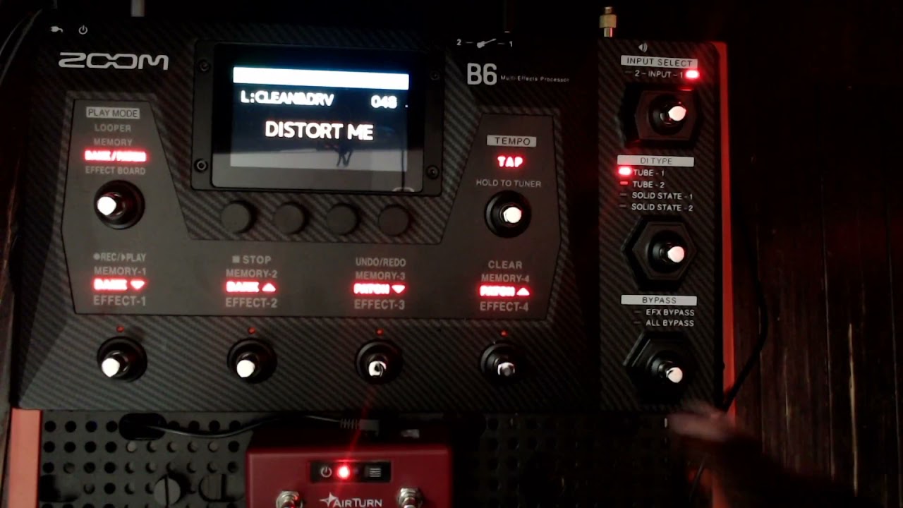Zoom B6 - Preset Patches