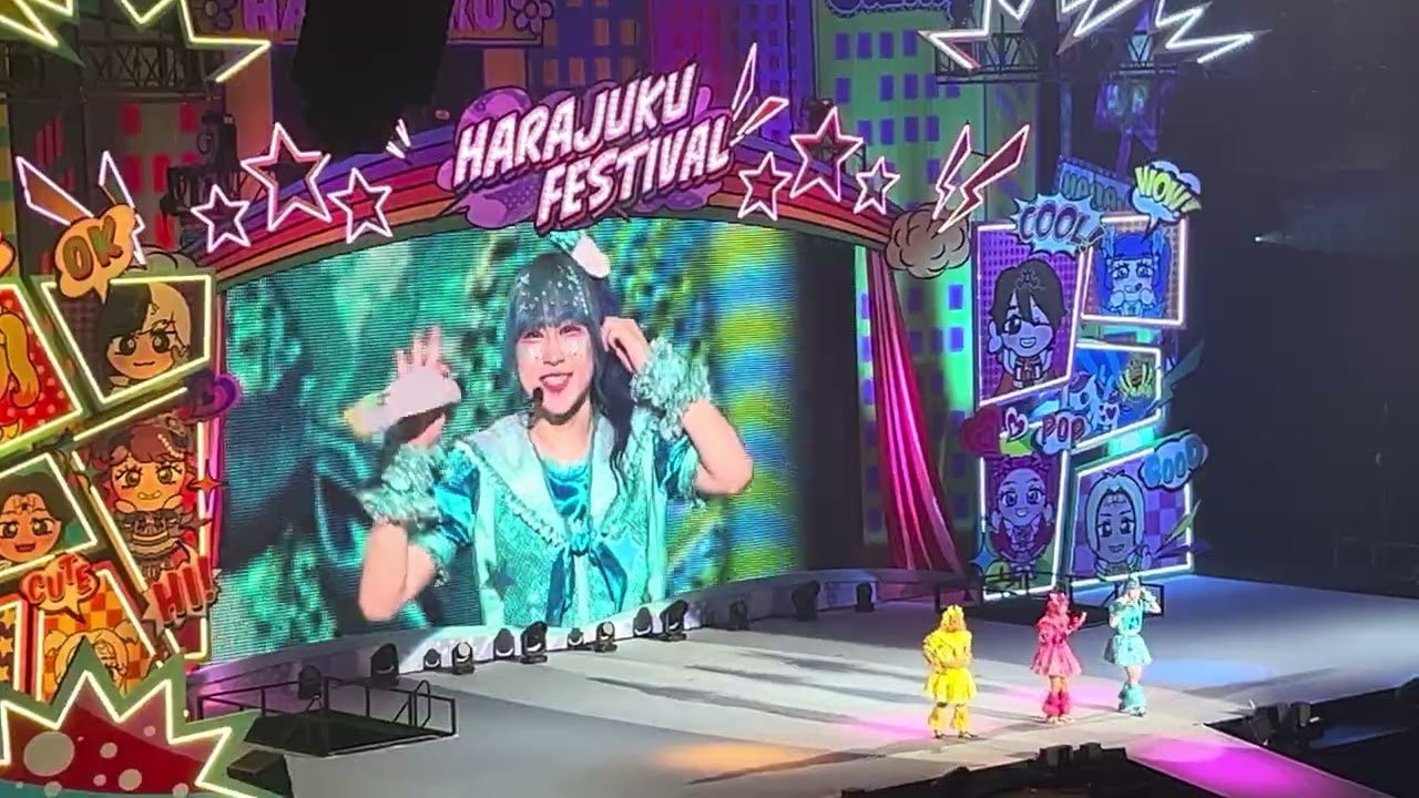原宿フェス 8/31 佐賀アリーナ公演 竹下パラダイス歌唱部分① 竹下パラダイス しなこ リアルピース