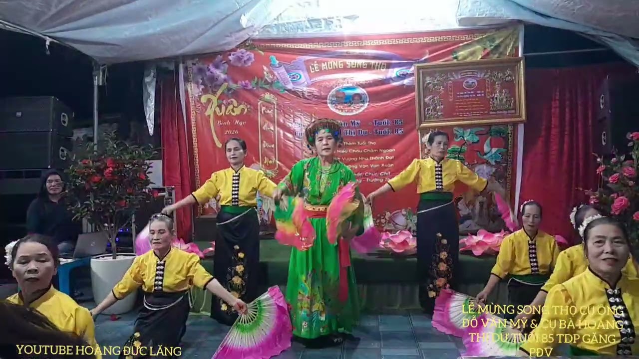 Lễ mừng song thọ cụ ông đỗ văn Mỹ & cụ bà hoàng thị dư 85 tuổi 