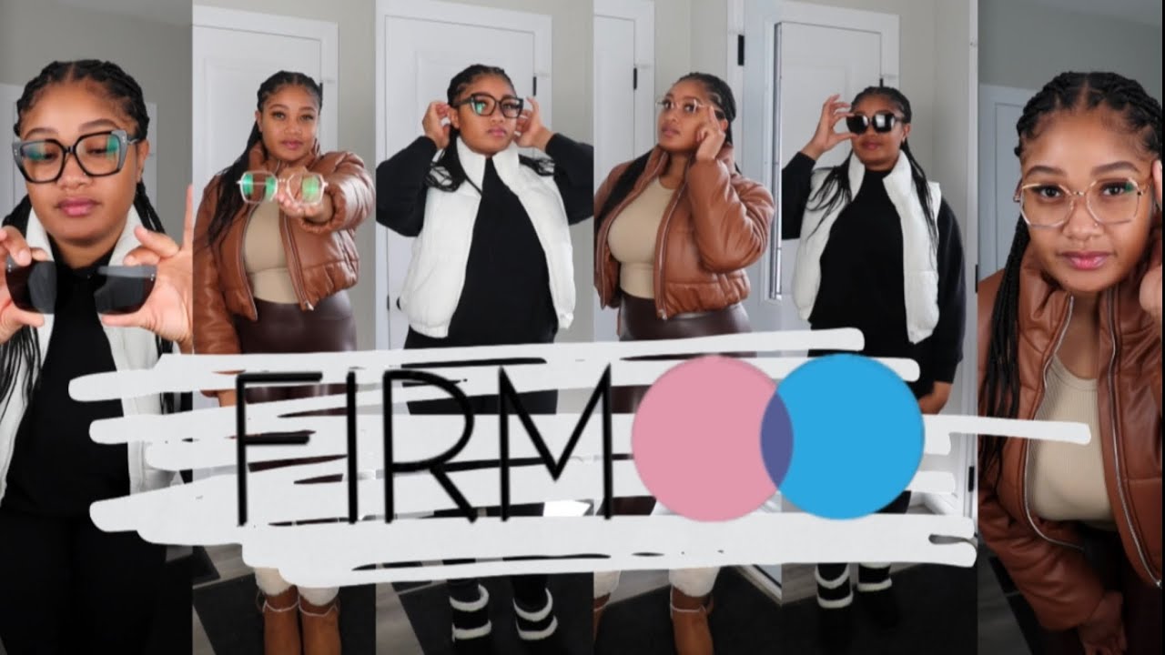 Try-On Haul and Glasses Review ft. FIRMOO