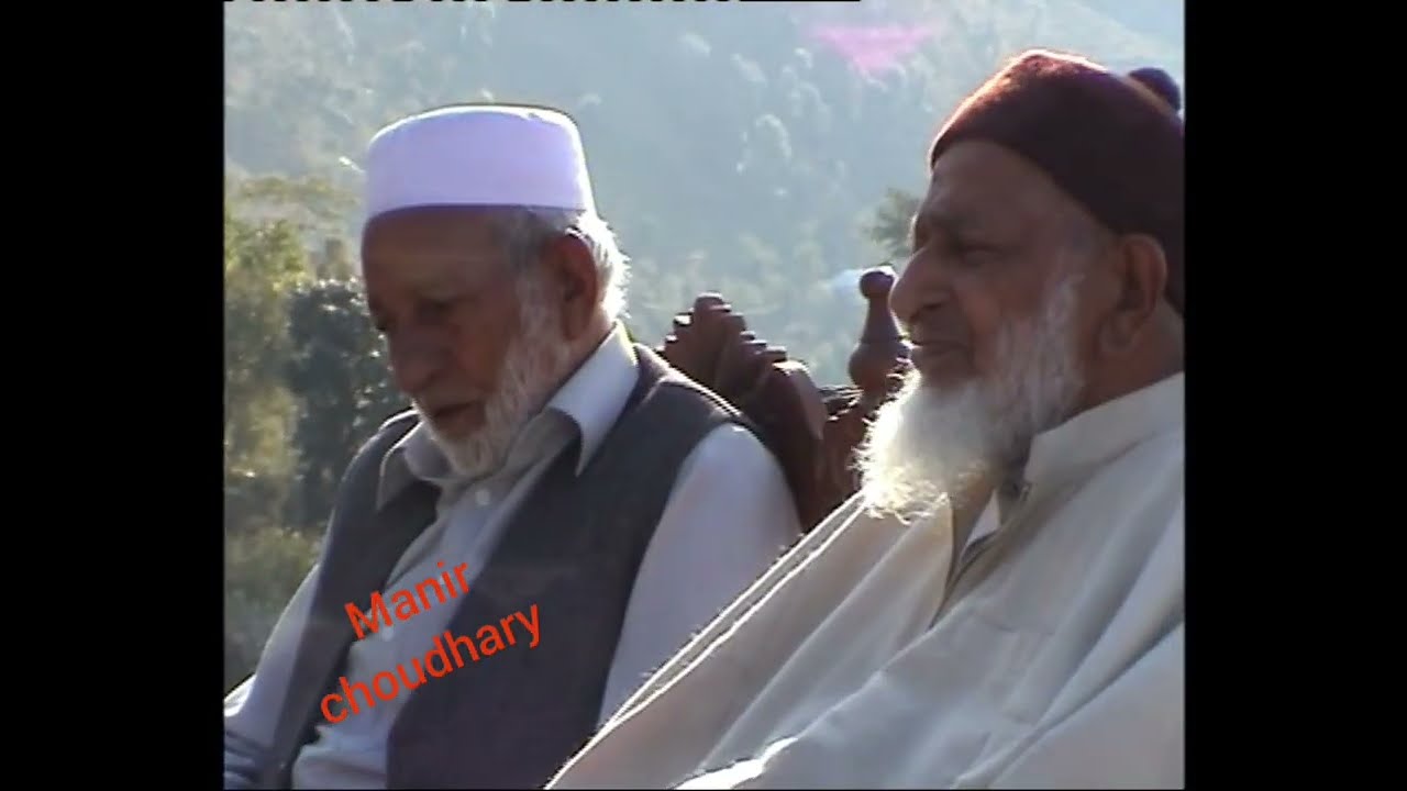 Babaji Jnb Mian Bashir Ahmed Larvi sb at soker Darhal,Jnb Mian Altaf Ahmed Larvi,aur Haji Fazal Rana