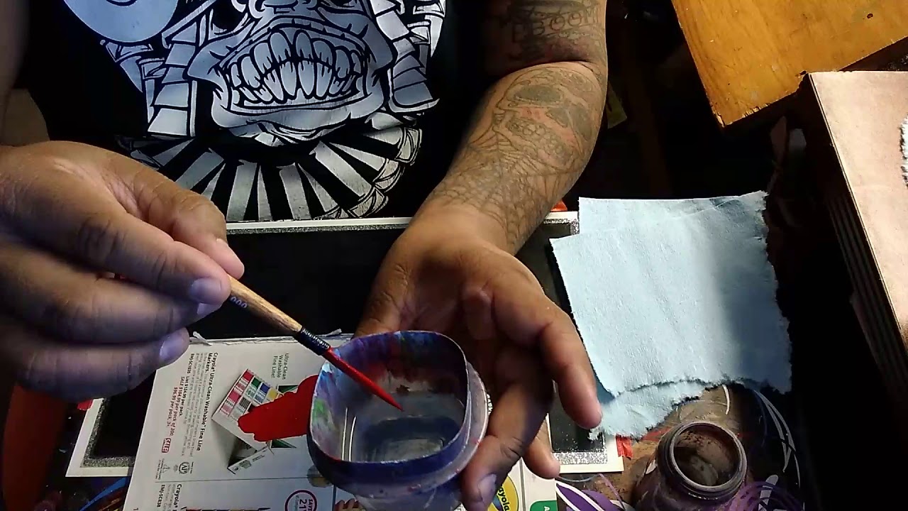 How to mix pinstriping Paint for beginners