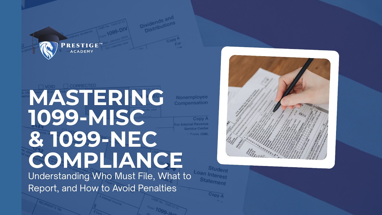 Mastering 1099-MISC & 1099-NEC Compliance