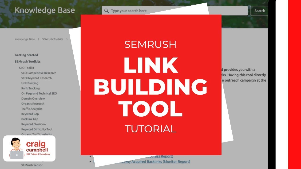SEMrush Link Building Tool Tutorial, Outreach Using SEMRush for Links