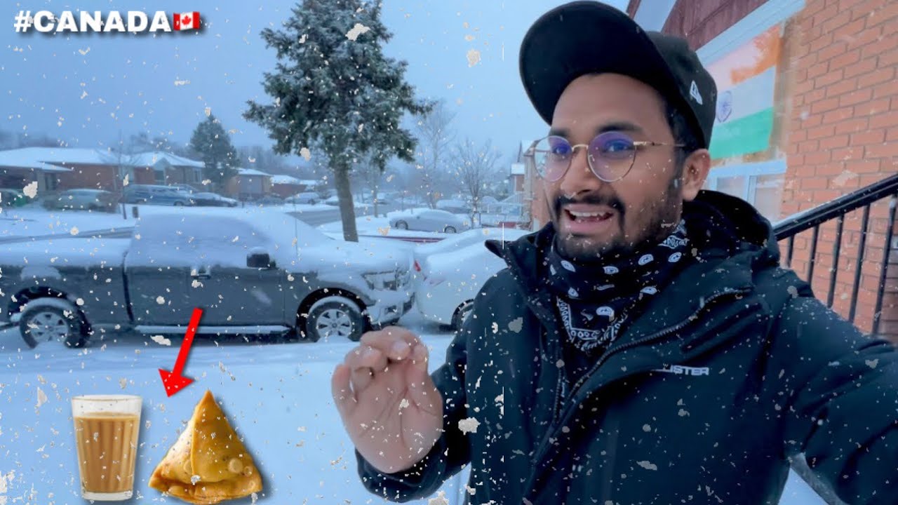 Canada Ford 150 Snow Vlog 🇨🇦 Chai / Samosa in Snow ❄️