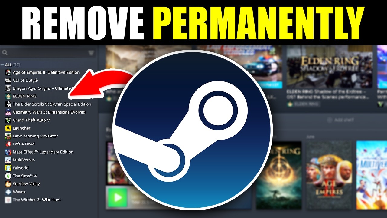 How To Permanently Remove Game From Steam Account - Easy Guide