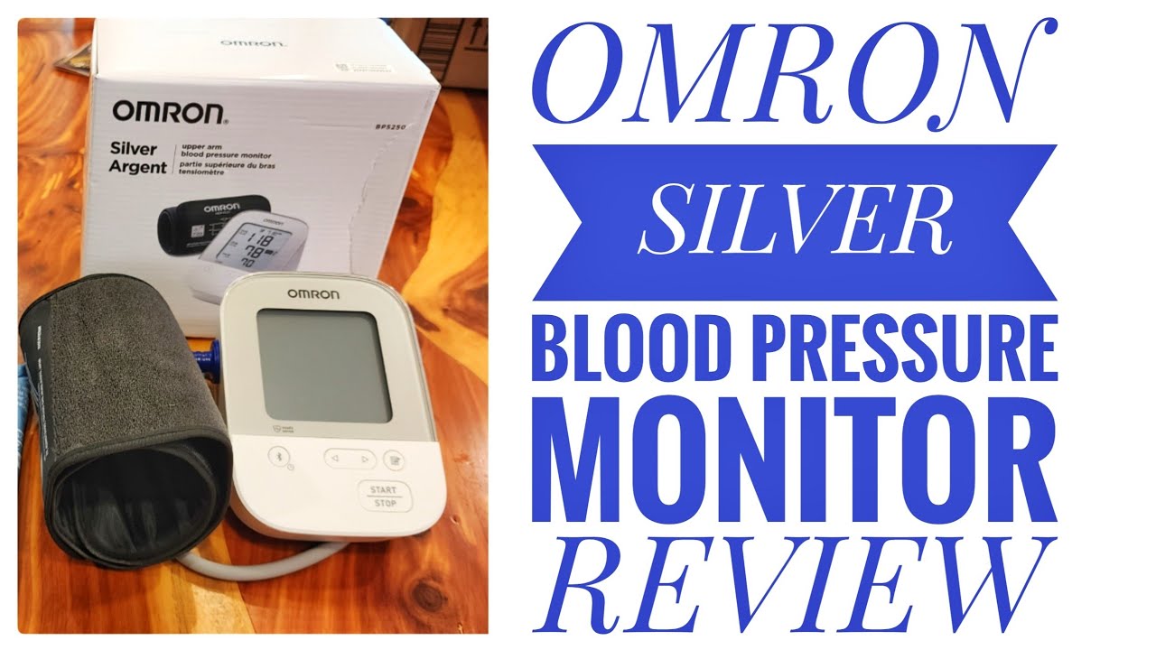OMRON Silver Blood Pressure Monitor, Upper Arm Cuff Review