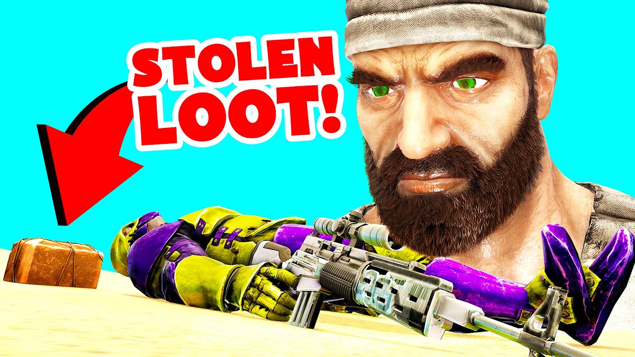 I LOGGED OUT IN FRONT OF HIM WITH MY BEST GEAR! (Ark Survival Evolved Social Experiment)