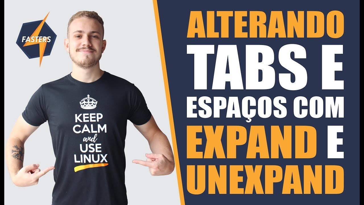 Alterando TABS e ESPA&Ccedil;OS com comandos EXPAND e UNEXPAND | LPIC-1
