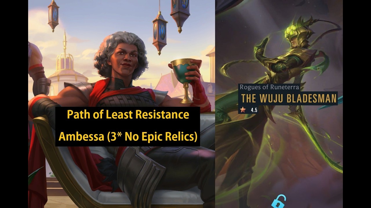 Ambessa vs Master Yi (3 star No epic) - The Wuju Bladesman - Rogues of Runeterra